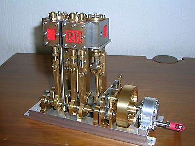 3-Zylindermaschine mit Maudslay Steuerung